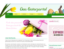 Tablet Screenshot of das-osterportal.de